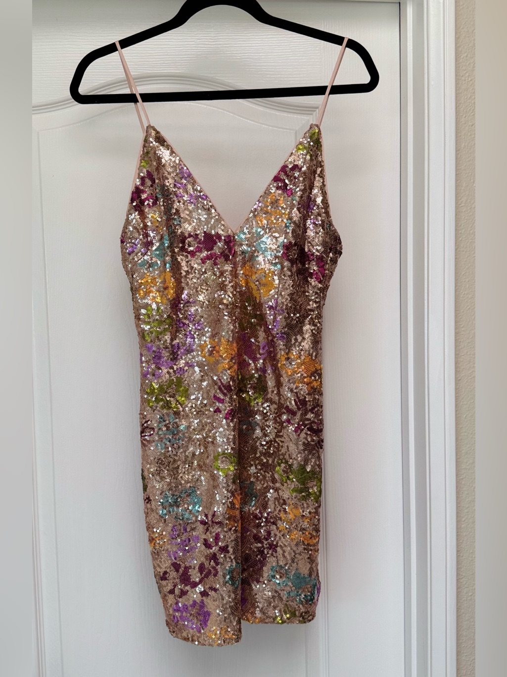 Ramy Brook Sequin Mini Dress W/ Tags Size: M Us6 — image 4 of 5